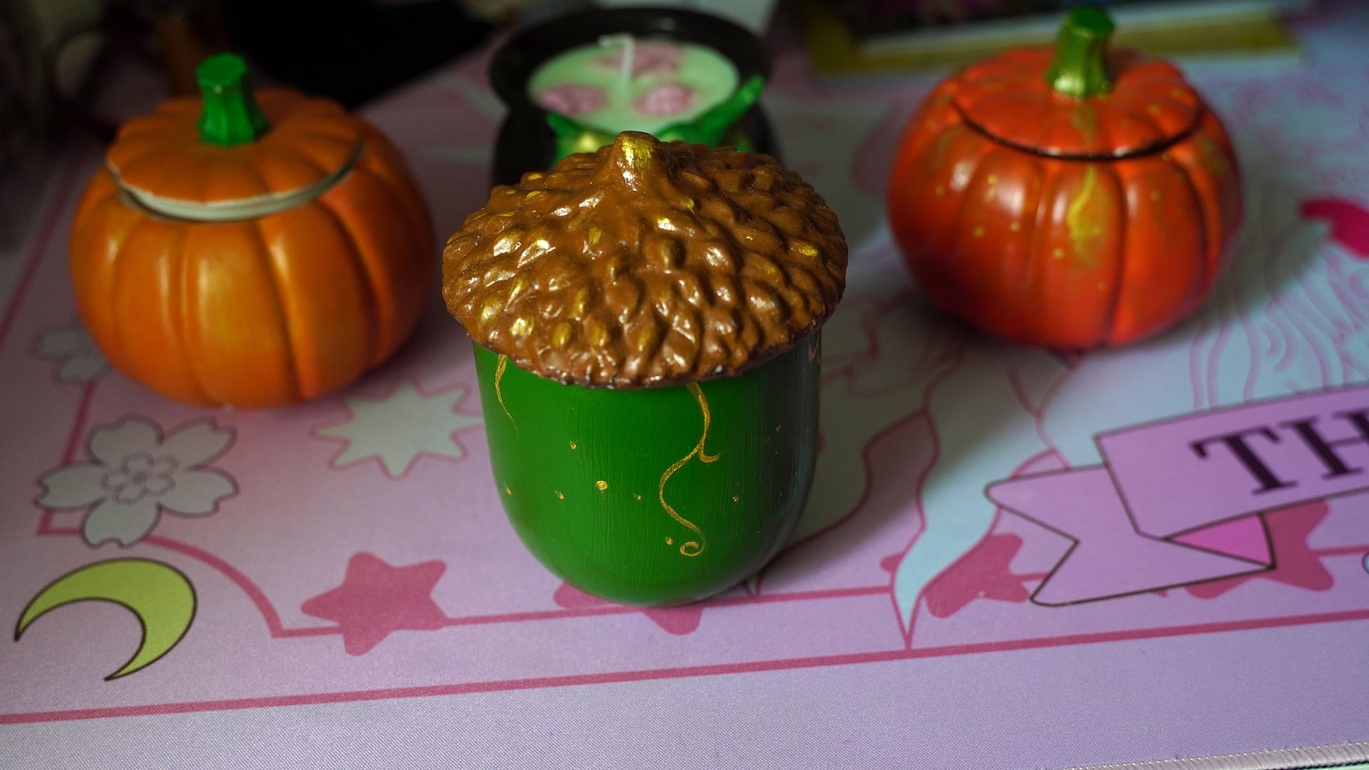 Bougeoir chêne sacré - flamme d'ancrage