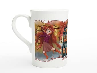 Mug en porcelaine blanche de 295 ml (10 oz)